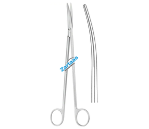 CISEAUX CHIRURGICAUX/CISEAUX DE DISSECTIO NATION METZENBAUM-NELSON À LAME COURBÉE/À LAME TÉRÉSÉE 30CM Fabricant et exportateur d'instruments chirurgicaux - Product Image 5