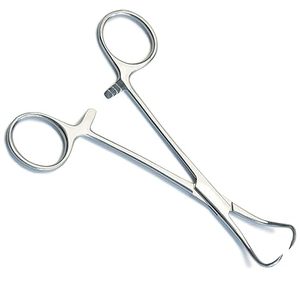 Pinza para toallas Backhaus de acero inoxidable de alta calidad, instrumento quirúrgico manual reutilizable - Product Image 4