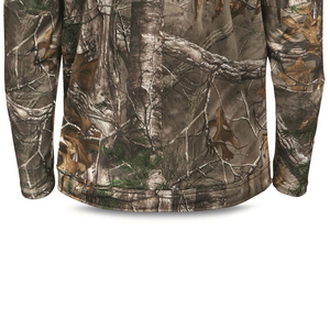 Unisex Winter Hooded Canvas Varsity Jacket Waterproof Windproof Breathable Spandex/Polyester Casual Regular Fit <b>Camouflage</b> - Product Image 3