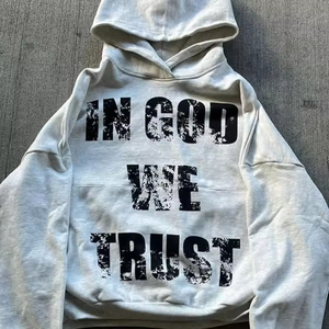 Sudadera con Capucha Oversize de Forro Polar para Hombre, Lavado Ácido, 100% Algodón Mezclado, Transpirable, Personalizable, Fabricada en Pakistán - Product Image 2