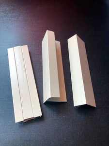 Perfil de aluminio en forma de V fabricado con aleación 6063-T5 para molduras de esquinas, protección de bordes, techos, paredes y uso en construcción. - Product Image 5