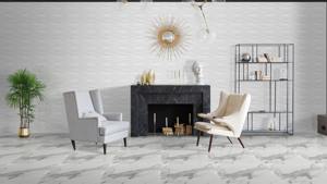 Azulejos de Cerámica Digitales Premium de 60x60cm para Pared y Suelo, Acabado Brillante, Azulejos para Interiores, Diseño Interior Moderno, Impresión Digital - Product Image 6