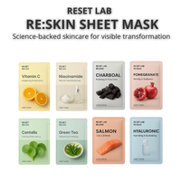 Paquete de Mascarillas Faciales Premium con Esencia e Infusión de Ácido Salicílico para Piel Grasa/Seca y Todo Tipo de Piel, Fabricación OEM Corea ODM