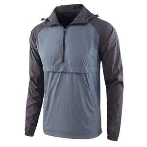SUMROOS Coupe-vent Homme de Qualité Supérieure à Manches Longues, Veste Coupe-vent Imperméable Personnalisable pour Homme, OEM, Veste Fine en Nylon Vintage Personnalisable - Product Image 4