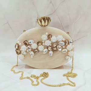 Pochette de soirée en résine artisanale pour femmes pour les décorations de mariage - Product Image 6