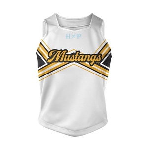 Uniforme de porristas para mujer, top corto sin mangas, logotipo sublimado, camisetas deportivas, camisetas brillantes para porristas, ropa de alto rendimiento. - Product Image 5