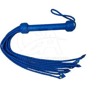 Custom Logo Equestrian Riding <b>Flogger</b> for Wholesale Supply High Quality PU <b>Leather</b> Horse Riding Whip for Outdoor Training - Product Image 4
