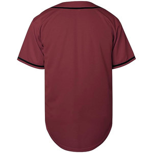 Venta al por Mayor de Camisetas de Béisbol Personalizadas por Sublimación, Diseño Profesional, Costuras de Alta Calidad, Cuero PU para Entrenamiento - Product Image 2