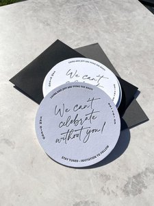 New Custom Logo Paper <b>Drink</b> <b>Coasters</b> Round Shapes Beverage <b>Coasters</b> <b>for</b> Bars Restaurants Cafes Use - Product Image 3