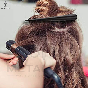 Factory Direct Professional Hair Sectioning <b>Clamps</b> Stainless Steel Black Solid <b>Clips</b> Salon Hair Styling Tools Grip Hairpins - Product Image 5