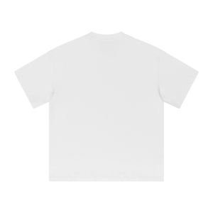 T-shirt Homme Personnalisé Haut de Gamme 240g Tons Terreux Décontracté Uni Manches Courtes Coupe Oversize 100% Coton Vintage - Product Image 4