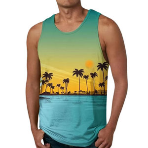 Best Selling Men's Sleeveless V-neck Tank Tops Summer Quick Dry Gym <b>Stringer</b> Lightweight Fitness Training <b>Vest</b> Multi-Purpose Top - Product Image 3