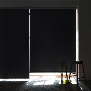 Persiana enrollable CHANGANE Ghost fabricada en Corea, personalizada, eléctrica, opaca, de tela premium resistente al polvo, con control de privacidad y doble capa. - Product Image 4