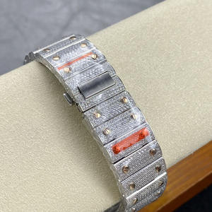 Reloj Automático de Lujo GMA Factory, Estilo Hip-Hop, Acero Inoxidable, Moissanita GRA, Esfera de 42 mm, Cristal de Zafiro - Product Image 3