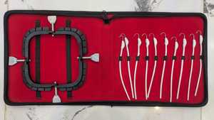 XELTECH SURGICAL OEM Kit d'Écarteurs Carrés Lone Star 10 Crochets Système d'Écartement Chirurgical pour Plaies Abdominales Acier Inoxydable SS304 Certifié CE Classe - Product Image 5