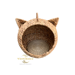 Wholesale Natural Seagrass <b>Cat</b> <b>Bed</b> Handwoven Indoor Pet Resting Basket - Product Image 2