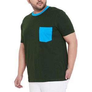 Camiseta de Algodón 100% de Alta Calidad, Gruesa, Estampada, Bordada, Lisa, Talla Grande, Personalizada para Hombre - Product Image 4