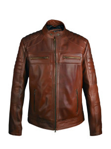 Chaquetas de Motocicleta Avirex de Primavera, Nuevas, de Alta Calidad, Elegantes, Resistentes al Viento, Impermeables, Transpirables y Ecológicas, Hechas de Cuero Vacuno Genuino - Product Image 3