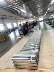 Modern <b>Extendable</b> 48mm Double Stack <b>Dining</b> <b>Table</b> Slide with Smooth Gliding L Bracket and <b>Wood</b> Legs Cold Roll Steel Construction - Product Image 5