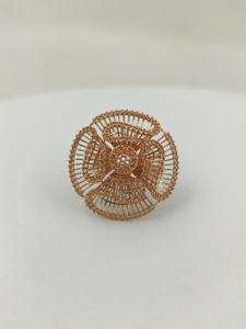 18K Luxe Nouveau Design Or Massif Fine Montage Bijoux Anneaux Ghat Véritable Diamant Bague en or pour les femmes - Product Image 2