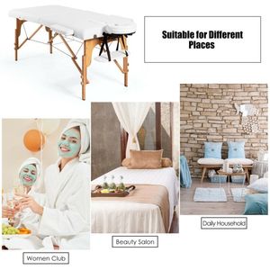 Table de massage et de soin du visage portable et réglable avec étui de transport - Product Image 4