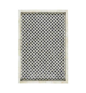 Stylish Bone Servings <b>Tray</b> Bone Inlay Serving <b>Tray</b> Made with Natural Bone High Quality at Very Cheap Prices - Product Image 2