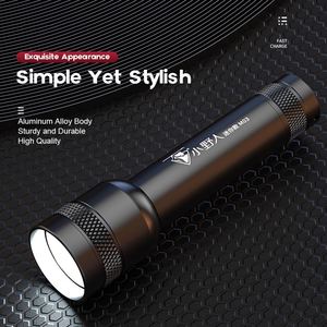 Linterna Táctica Mini CITICITY Recargable por USB C, con Zoom, Impermeable, 150LM, de Aleación de Aluminio, para Camping, Senderismo y Emergencias - Product Image 4