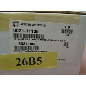 AMAT 0021-11138 น้ำยาทำความสะอาดโมดูลท่อไอเสีย - อุปกรณ์และอะไหล่เซมิคอนดักเตอร์ระดับโลกที่เชื่อถือได้ - Product Image 1