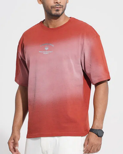 T-shirt Homme Premium en Coton Respirant Coupe Boxy Oversize Épaules Tombantes Effet Délavé – Nouvelle Collection Été – Personnalisable avec Logo – Meilleures Ventes - Product Image 4