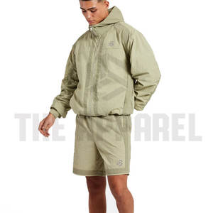 Conjuntos Cortos de Nylon para Hombre de Alta Calidad, Cintura Elástica, Color Sólido, Transpirables, de Secado Rápido, Ligeros, Color Personalizado - Product Image 3