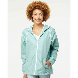 Casual Spring Wear Lightweight <b>Travel</b> <b>Jacket</b> Full-Zip Hooded Water-Resistant Lifestyle Active Windbreaker Hoodies - Product Image 5