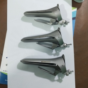 MEDIHEAL SURGICAL CORPORATION Custom Size Stainless Steel Manual <b>Clamp</b> Cusco <b>Vaginal</b> Speculum Class I for Gynecology Examination - Product Image 6