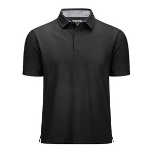 Nuevas Camisetas Polo para Hombre de 210g, 100% Algodón Casual, Suaves al Tacto, Transpirables, Cómodas, de Color Sólido y con Tres Botones - Product Image 3