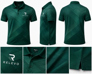 Polo respirant et absorbant l'humidité, polo léger, polo en coton doux, polo extensible - Product Image 4
