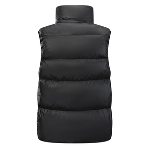 Chaqueta Bomber Acolchada Negra para Hombre, Colección Grace, Lona Gruesa, Resistente al Viento, Informal, para Invierno, Relleno de Poliéster, Cierre de Cremallera - Product Image 5