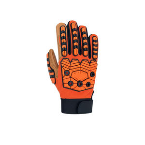 Gants de mécanicien de protection pour l'extérieur, élégants et disponibles dans toutes les couleurs, gants de mécanicien en cuir pour hommes - Product Image 3