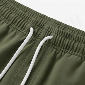Anti Wrinkle Casual Eco Friendly Quick Dry Beachwear Swim Shorts <b>Trunks</b> <b>Men</b> Dissolving Design Solid Plain Customized Color - Product Image 4
