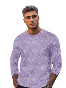 T-shirts à manches longues pour hommes en coton 100% de haute qualité, t-shirt uni à manches longues, logo personnalisé, tricoté, décontracté, t-shirts pour hommes - Product Image 5
