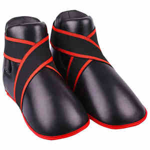 รองเท้าคาราเต้แบบกึ่งหนังคุณภาพสูงราคาส่ง รองเท้าคิกบ็อกซิ่ง เทควันโด หนังนุ่ม ยืดหยุ่น สวมใส่สบาย - Product Image 3