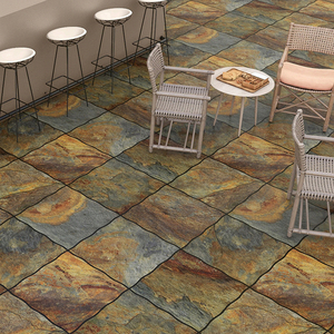 Dalles de carrelage en porcelaine polie emboîtables 500x500mm, surface antibactérienne pour cuisine, appartement et usage extérieur - Product Image 2