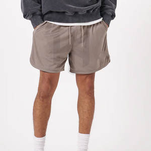 Pantalones Cortos de Malla OEM Personalizados de Color Liso para Hombre, Novedad en Pantalones Cortos de Malla para Adulto - Product Image 2