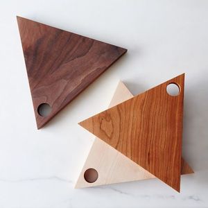 Classic Round Wooden Walnut Coasters Most Selling <b>Mat</b> & Pads for Tea & Coffee Table Protective <b>Bar</b> Hotel Office Household Item - Product Image 6