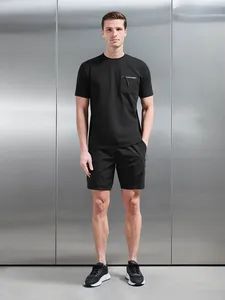 OEM ODM Mens Performance Cargo Shorts Midweight 4 Way Stretch Fabric Slim Fit Casual Outdoor Shorts with Hidden Zip Cargo Pocket - Product Image 6