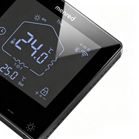 Termostato Digital Inteligente WiFi de 16A con Panel Táctil, Programable Semanalmente, Controlador de Temperatura para Calefacción por Suelo Radiante