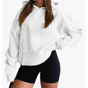 เสื้อฮู้ดดี้โอเวอร์ไซส์สำหรับผู้หญิง สไตล์สตรีทแวร์ ราคาถูก คุณภาพสูง แฟชั่นทันสมัย เหมาะสำหรับใส่ลำลองกลางแจ้ง - Product Image 3