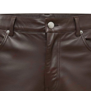 Shorts pour hommes de haute qualité les plus vendus en vente, shorts en cuir sur mesure, vêtements décontractés à la mode pour adultes - Product Image 3