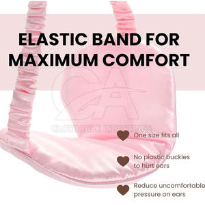 Women Silk <b>Eye</b> <b>Cover</b> for <b>Sleeping</b> Soft Light Blocking Design Luxury Silk <b>Eye</b> <b>Cover</b> for Women - Product Image 5