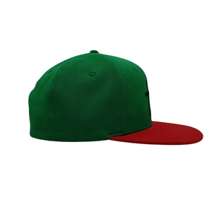 Embroidery Custom Logo 6-Panel Waterproof Canvas Baseball <b>Caps</b> Two Tone Colors <b>Flat</b> Brim Snapback Wholesale Branded Sport <b>Caps</b> - Product Image 4