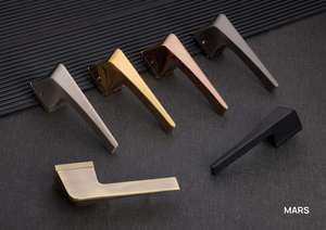 Ensemble de poignées de porte intérieures modernes de qualité supérieure, ergonomiques, robustes, en métal, avec levier de verrouillage, élégantes, pour usage résidentiel et commercial - Product Image 3