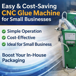 Machine portable d'application de colle froide CNC pour l'emballage de cartons et la production de boîtes en carton ondulé - Product Image 2